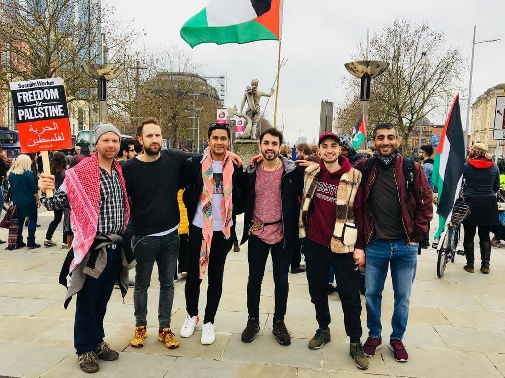 Protest in Bristol